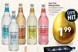 CITTI Markt Fever-Tree Bittergetränke Angebot