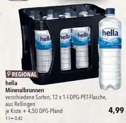 CITTI Markt hella Mineralbrunnen Angebot