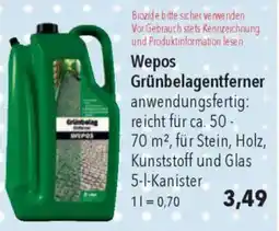 CITTI Markt Wepos Grünbelagentferner Angebot