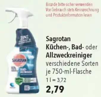 CITTI Markt Sagrotan Küchen-, Bad- oder Allzweckreiniger Angebot