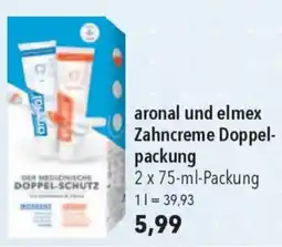 CITTI Markt aronal und elmex Zahncreme Doppelpackung Angebot