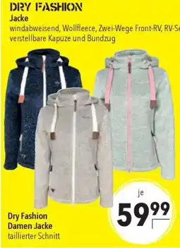 CITTI Markt Dry Fashion Damen Jacke taillierter Schnitt Angebot