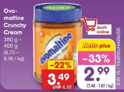 Netto Marken-Discount Ovomaltine Crunchy Cream Angebot