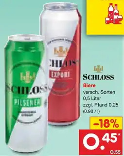 Netto Marken-Discount SCHLOSS Biere Angebot