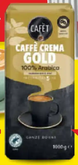 Netto Marken-Discount CAFÉT Kaffee Crema Gold Angebot