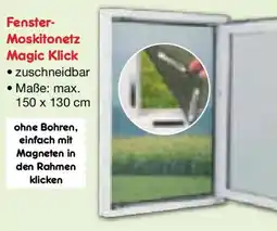 Netto Marken-Discount Fenster- Moskitonetz Magic Klick Angebot