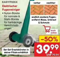 Netto Marken-Discount EASYmaxx Elektrischer Fugenreiniger Angebot