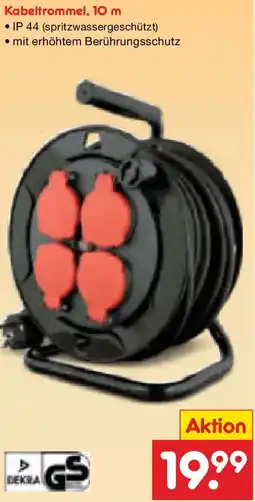 Netto Marken-Discount Kabeltrommel, 10 m Angebot