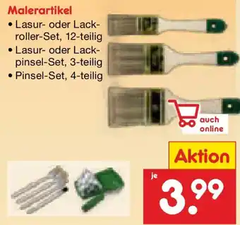 Netto Marken-Discount Malerartikel Angebot