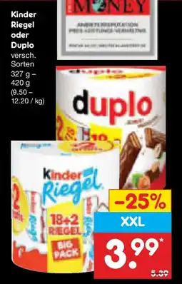 Netto Marken-Discount Kinder Riegel oder Duplo Angebot