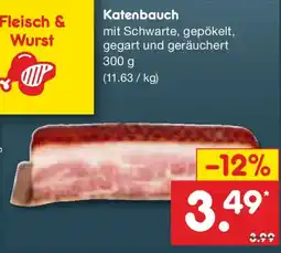 Netto Marken-Discount Fleisch & Wurst Katenbauch Angebot
