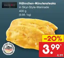 Netto Marken-Discount Hähnchen-Minutensteaks Angebot