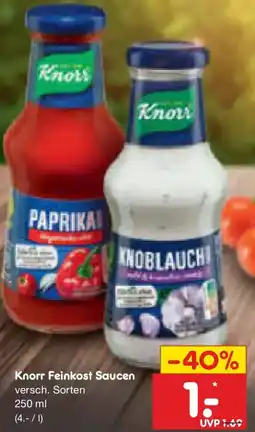 Netto Marken-Discount Knorr Feinkost Saucen Angebot
