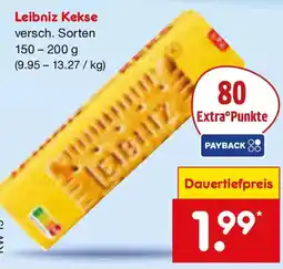 Netto Marken-Discount Leibniz Kekse Angebot