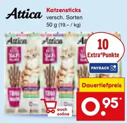 Netto Marken-Discount Attica Katzensticks Angebot
