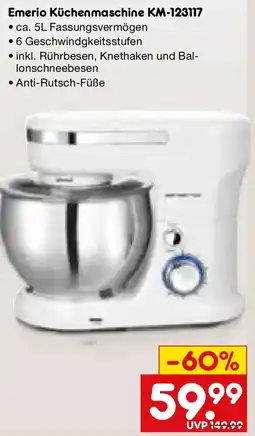 Netto Marken-Discount Emerio Küchenmaschine KM-123117 Angebot