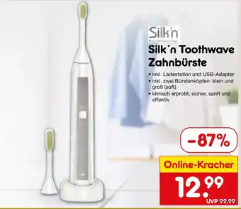 Netto Marken-Discount Silk 'n Toothwave Zahnbürste Angebot