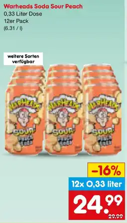 Netto Marken-Discount Warheads Soda Sour Peach Angebot