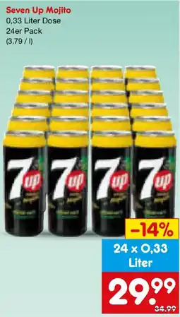 Netto Marken-Discount Seven Up Mojito Angebot