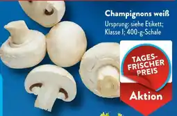 Aldi Süd Champignons weiß Angebot