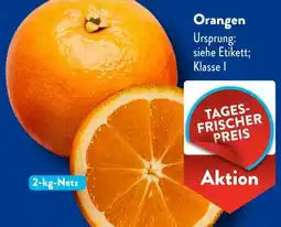 Aldi Süd Orangen Angebot
