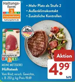 Aldi Süd MEINE METZGEREI Hüftsteak Angebot