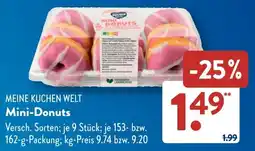 Aldi Süd MEINE KUCHEN WELT Mini-Donuts Angebot