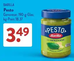 Aldi Süd BARILLA Pesto Genovese Angebot