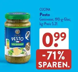 Aldi Süd CUCINA Pesto Angebot