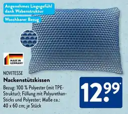 Aldi Süd NOVITESSE Nackenstützkissen Angebot
