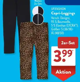 Aldi Süd UP2FASHION Capri-Leggings Angebot