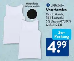 Aldi Süd UP2FASHION Unterhemden Angebot
