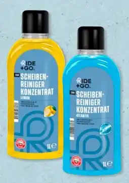 Aldi Süd RIDE +GO. Scheibenreiniger- Konzentrat Angebot