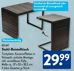 Aldi Süd BELAVI Stahl-Beistelltisch Angebot