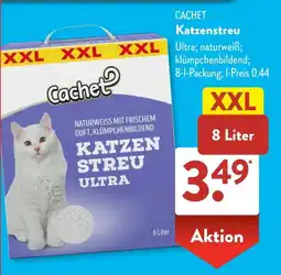 Aldi Süd CACHET Katzenstreu Angebot