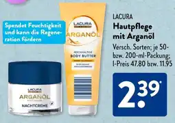 Aldi Süd LACURA Hautpflege mit Arganöl Angebot