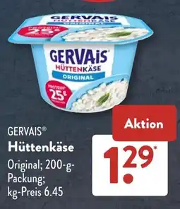 Aldi Süd GERVAIS Hüttenkäse Angebot