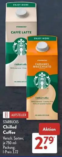 Aldi Süd STARBUCKS Chilled Coffee Angebot