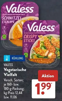 Aldi Süd VALESS Vegetarische Vielfalt Angebot