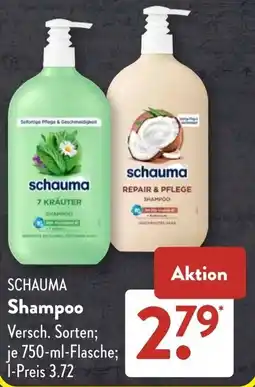 Aldi Süd SCHAUMA Shampoo Angebot