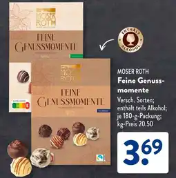 Aldi Süd MOSER ROTH Feine Genussmomente Angebot