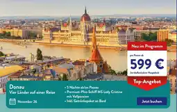 Aldi Süd Donau Vier Länder auf einer Reise Angebot