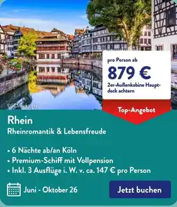 Aldi Süd Rhein Rheinromantik & Lebensfreude Angebot