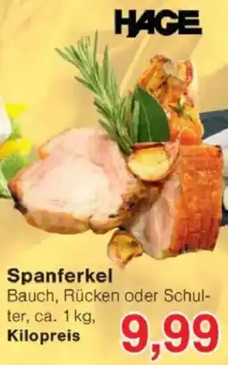 Jawoll HAGE Spanferkel Angebot