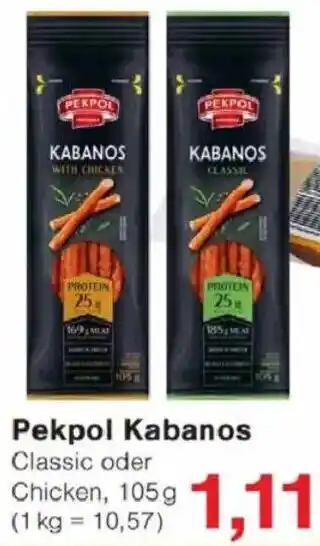 Jawoll Pekpol Kabanos Classic oder Chicken Angebot