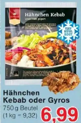 Jawoll Hähnchen Kebab oder Gyros Angebot