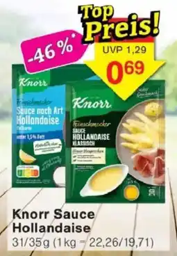 Jawoll Knorr Sauce Hollandaise Angebot