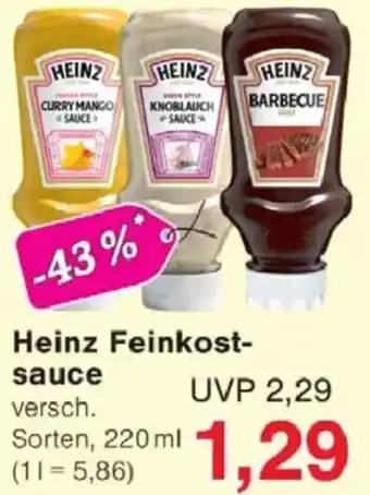 Jawoll Heinz Feinkost sauce Angebot