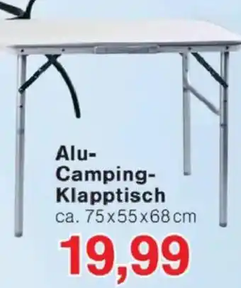 Jawoll Alu- Camping Klapptisch Angebot