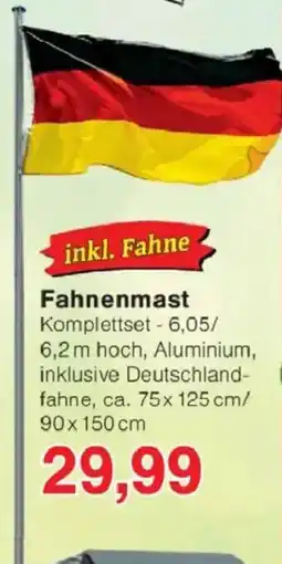 Jawoll Fahnenmast Angebot